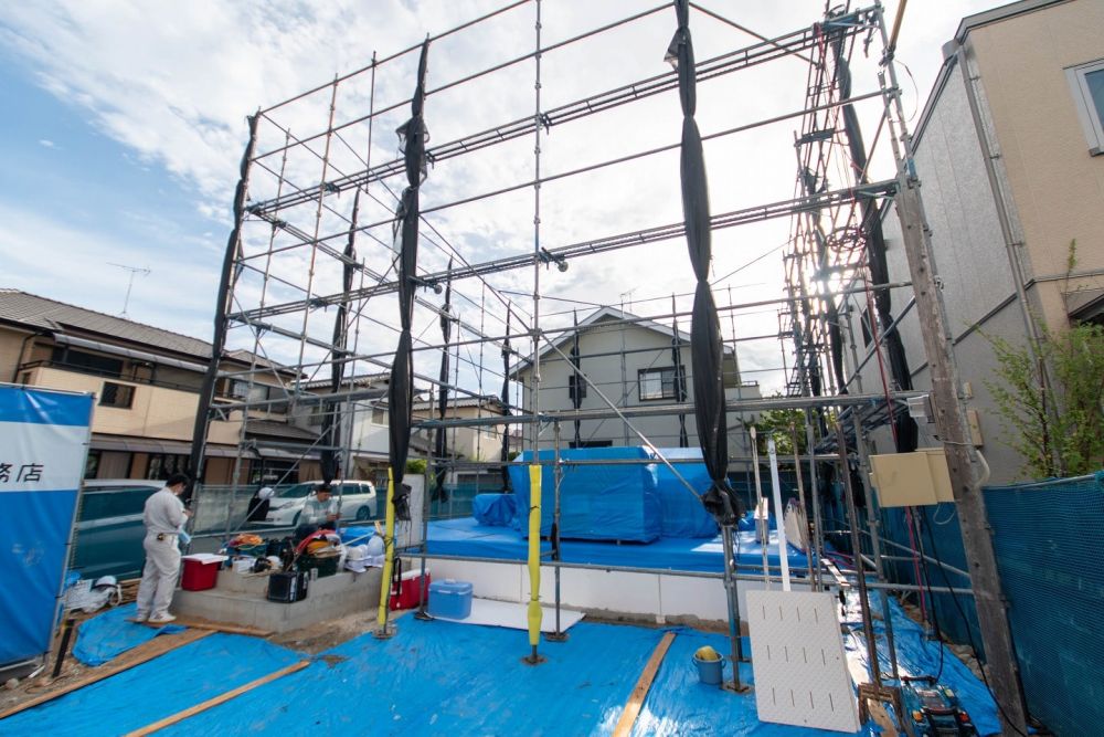 「福岡市南区24」注文住宅現場リポート③【上棟式】