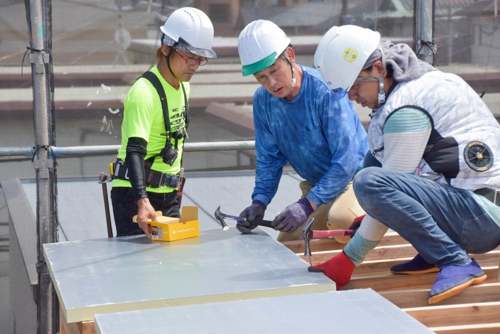 福岡市南区24　注文住宅建築現場リポート③　～上棟式～