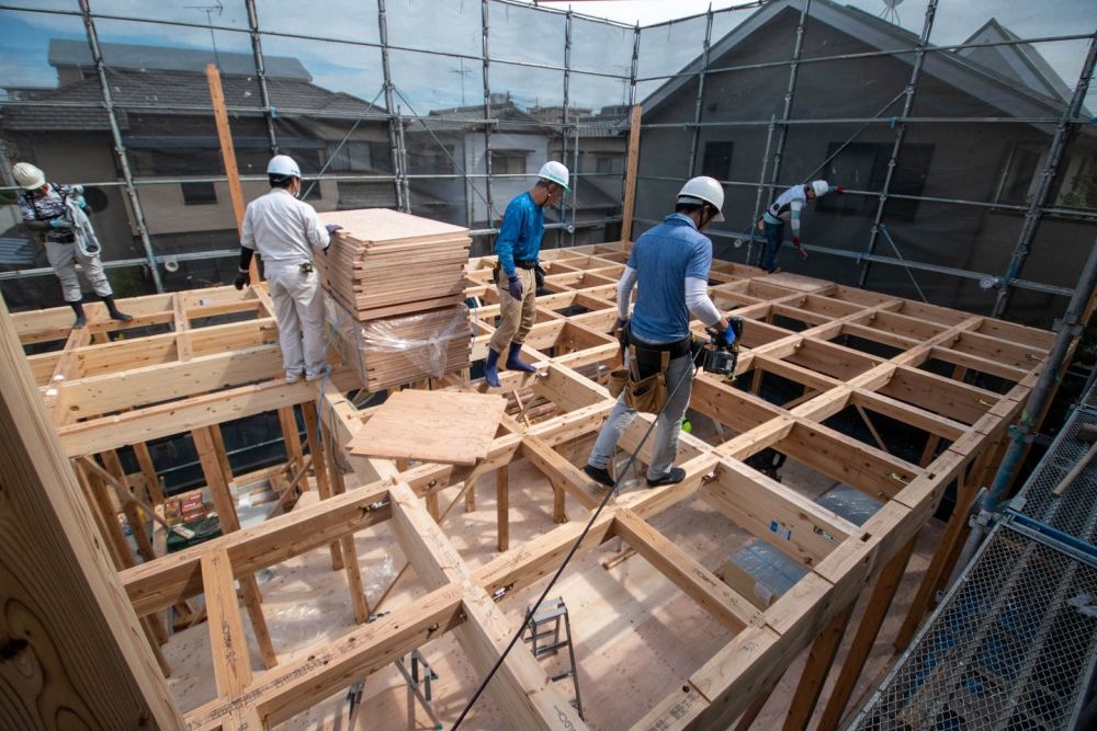 福岡市南区24　注文住宅建築現場リポート③　～上棟式～