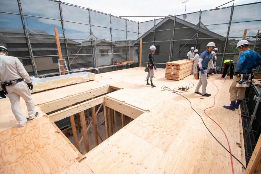 福岡市南区24　注文住宅建築現場リポート③　～上棟式～