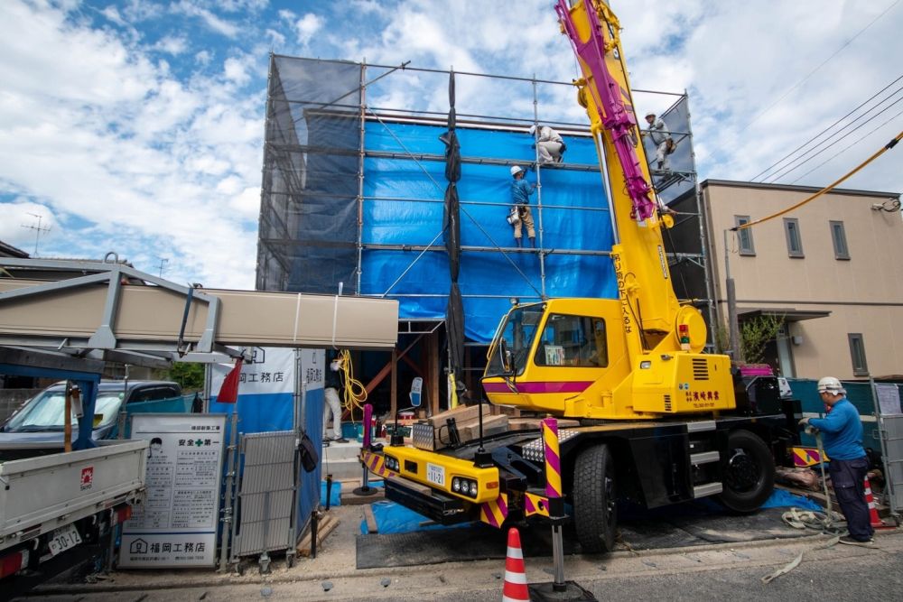 「福岡市南区24」注文住宅現場リポート③【上棟式】
