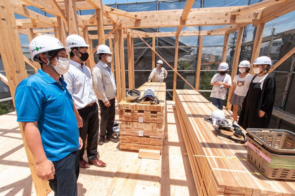 「福岡市南区24」注文住宅現場リポート③【上棟式】