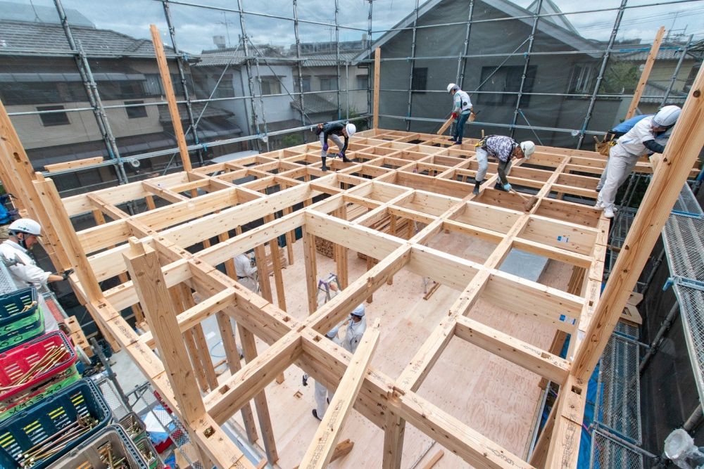 「福岡市南区24」注文住宅現場リポート③【上棟式】