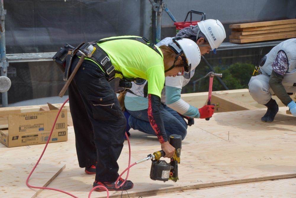 福岡市南区24　注文住宅建築現場リポート③　～上棟式～