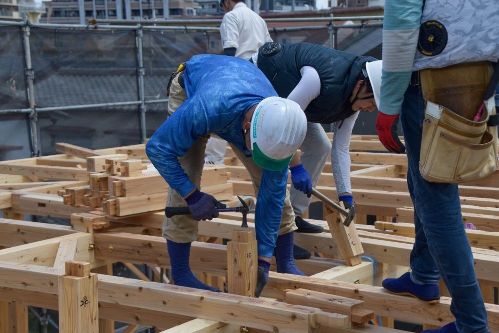 「福岡市南区24」注文住宅現場リポート③【上棟式】