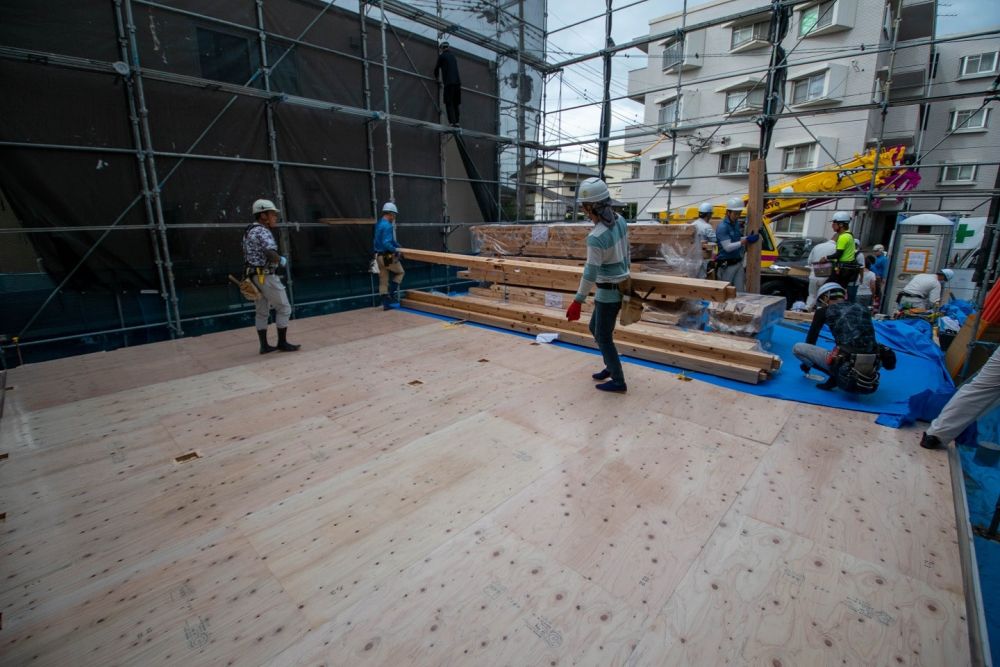 「福岡市南区24」注文住宅現場リポート③【上棟式】