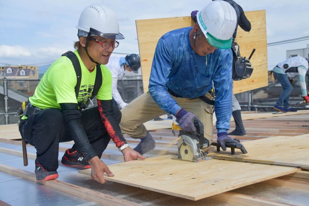 福岡市南区24　注文住宅建築現場リポート③　～上棟式～