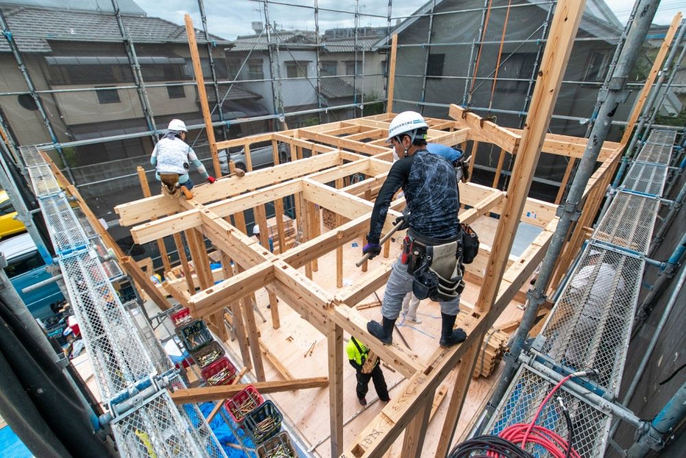 「福岡市南区24」注文住宅現場リポート③【上棟式】