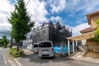 福岡県福岡市東区10　注文住宅建築現場リポート⑧　～内装工事・パテ塗り〜