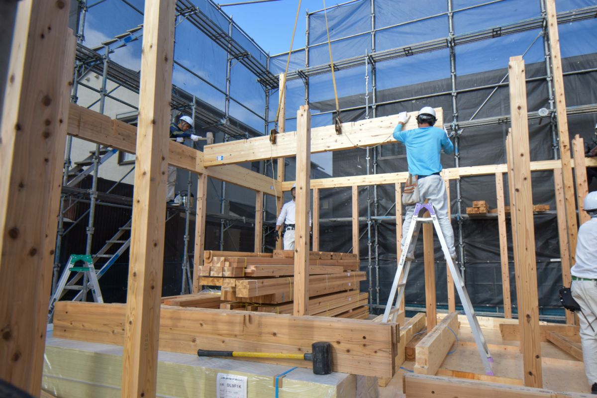 「福岡市早良区11」注文住宅現場リポート③【上棟式】