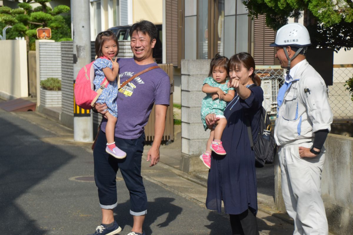 福岡県福岡市早良区11　注文住宅建築現場リポート③　～上棟式～