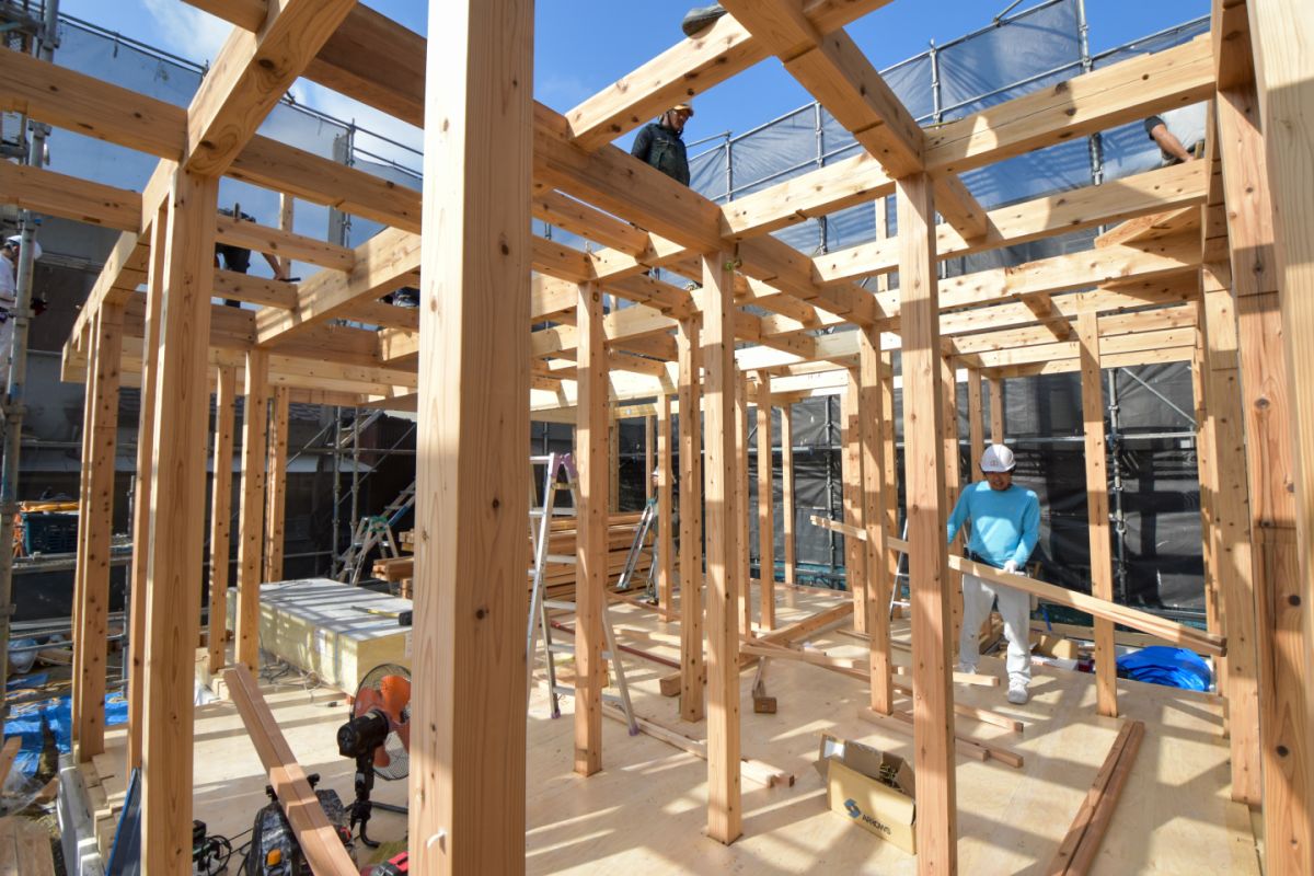 「福岡市早良区11」注文住宅現場リポート③【上棟式】