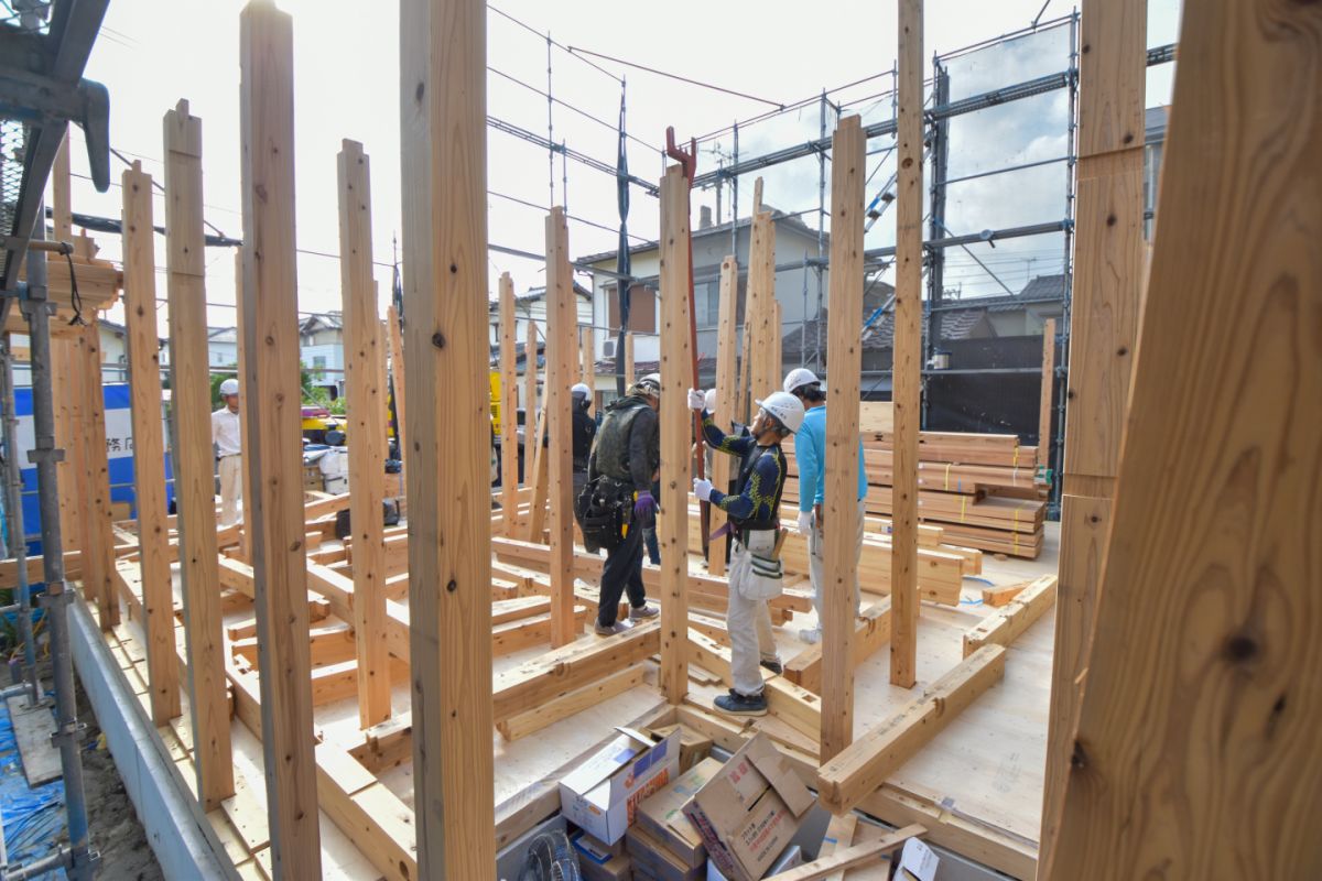 「福岡市早良区11」注文住宅現場リポート③【上棟式】