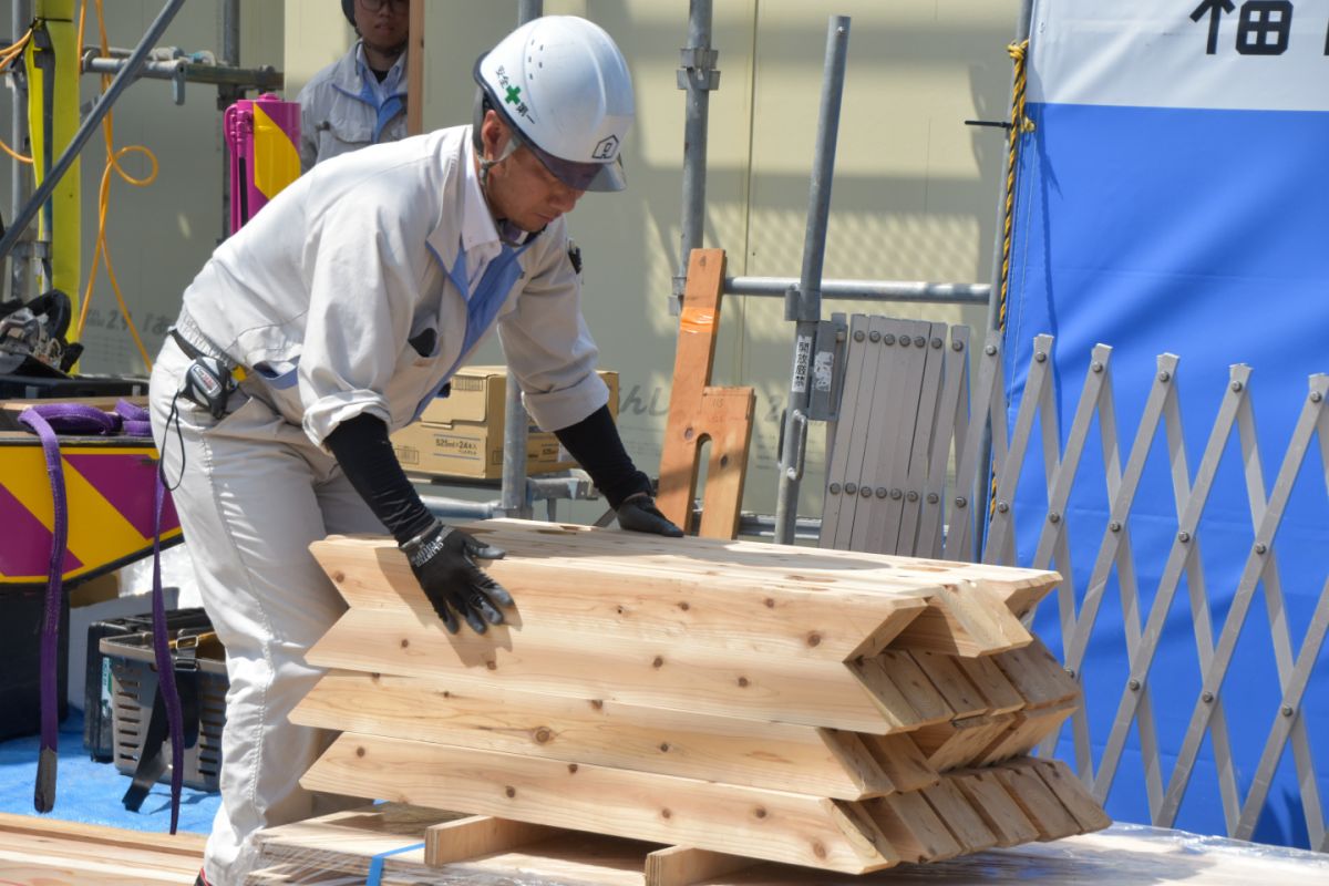 福岡県福岡市早良区11　注文住宅建築現場リポート③　～上棟式～