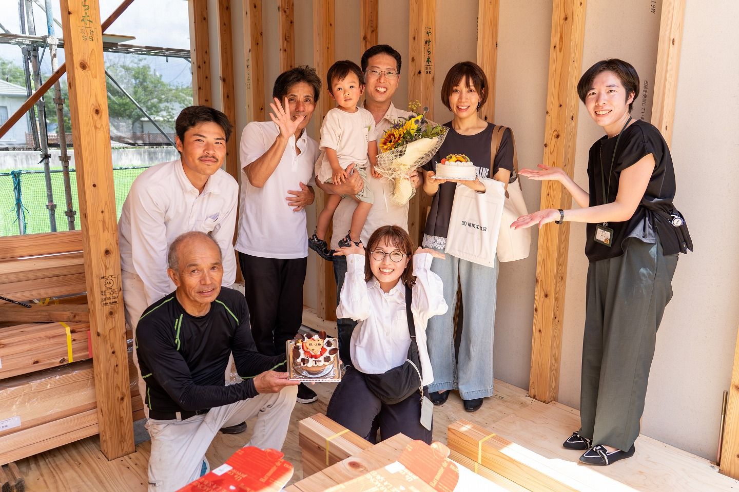「福津市13」注文住宅現場リポート⑥【上棟式】