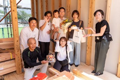 「福津市13」注文住宅現場リポート⑥【上棟式】