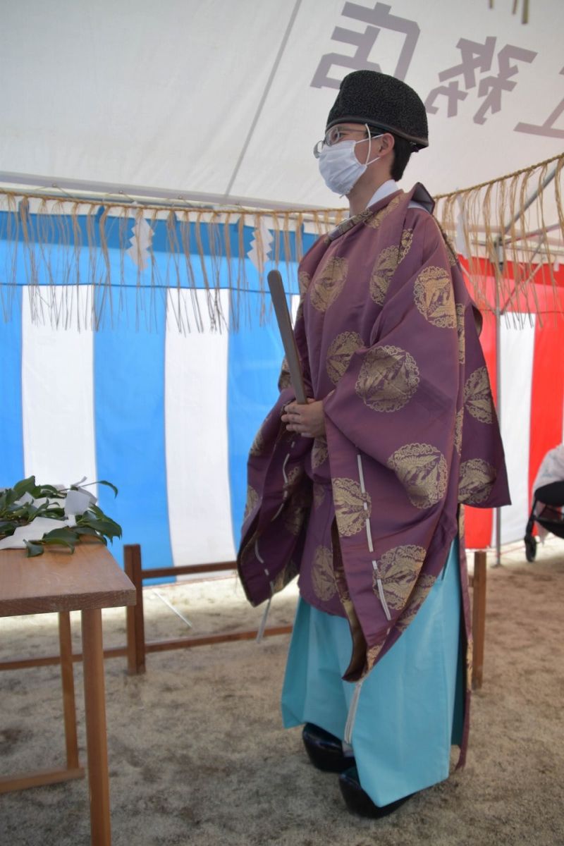 「久留米市02」注文住宅現場リポート①【地鎮祭】