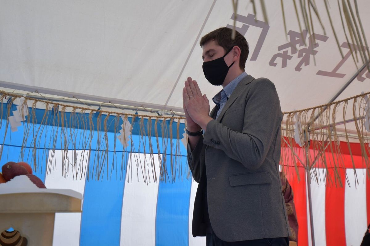 「久留米市02」注文住宅現場リポート①【地鎮祭】