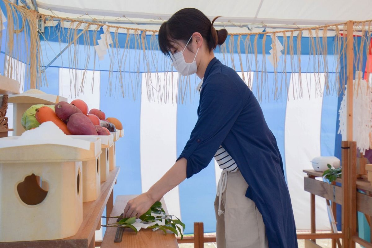 福岡県久留米市02　注文住宅建築現場リポート①　～地鎮祭～