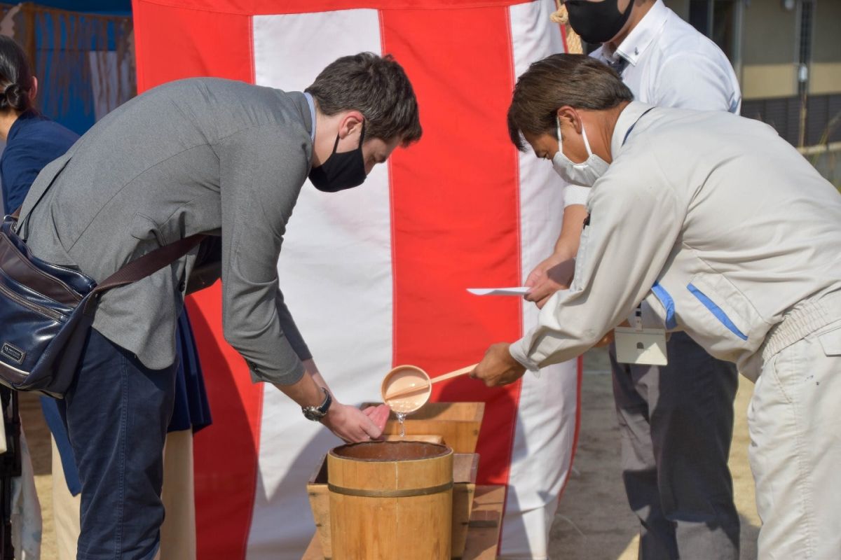 「久留米市02」注文住宅現場リポート①【地鎮祭】