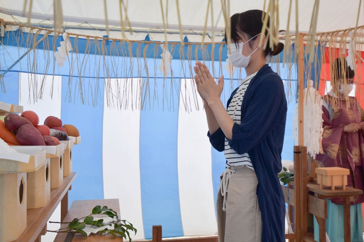 「久留米市02」注文住宅現場リポート①【地鎮祭】