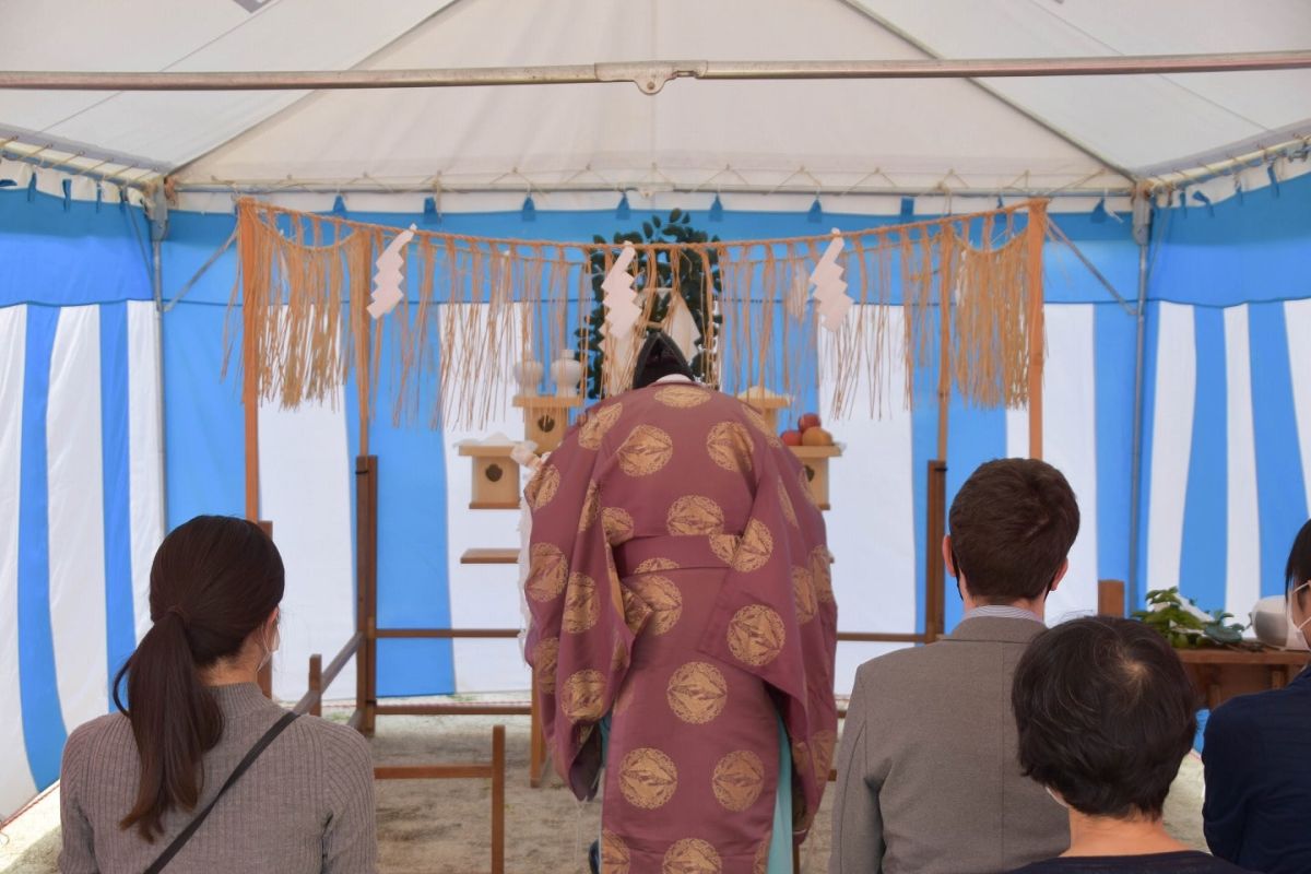 「久留米市02」注文住宅現場リポート①【地鎮祭】