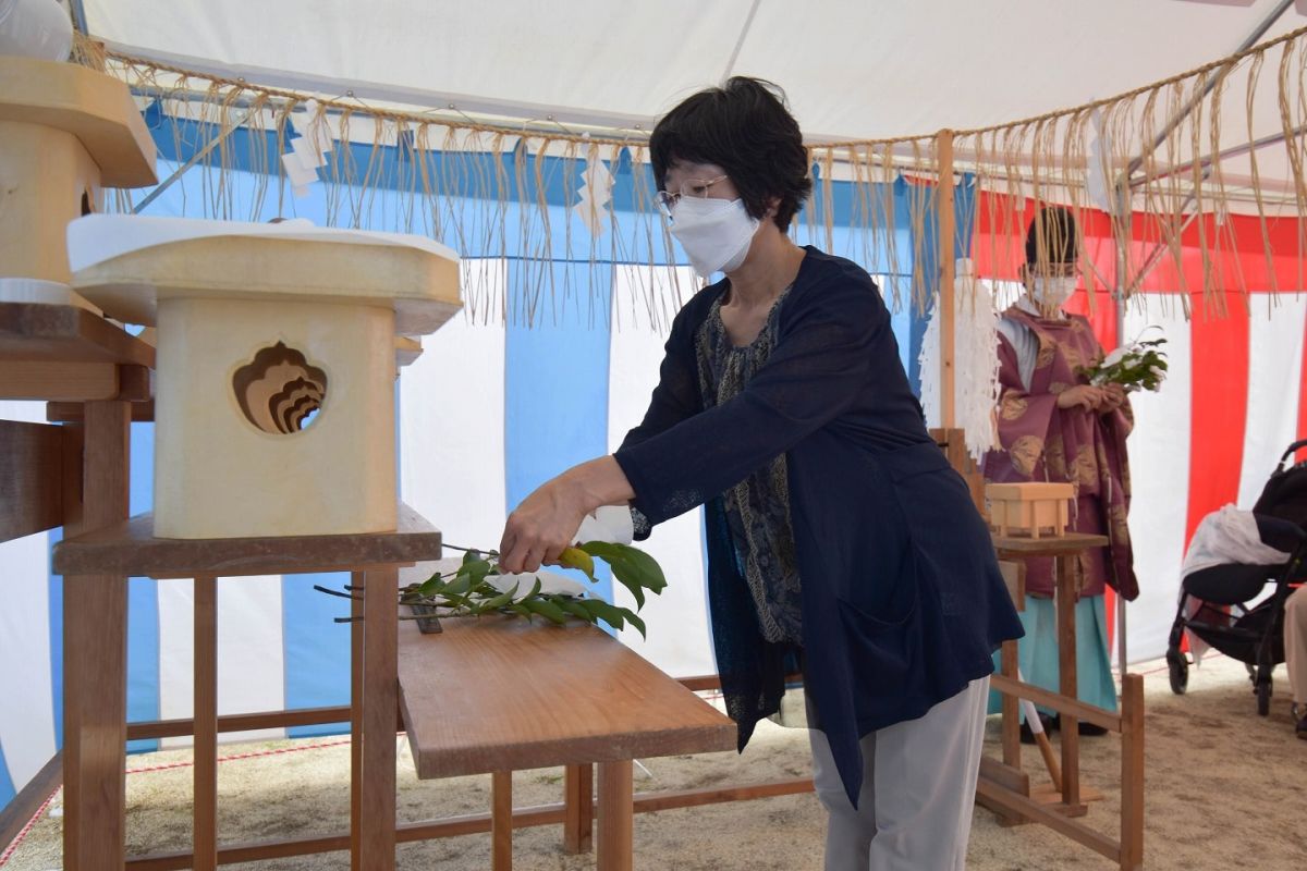 「久留米市02」注文住宅現場リポート①【地鎮祭】