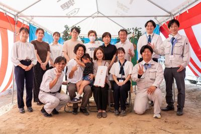 「福津市15」注文住宅現場リポート①【地鎮祭】