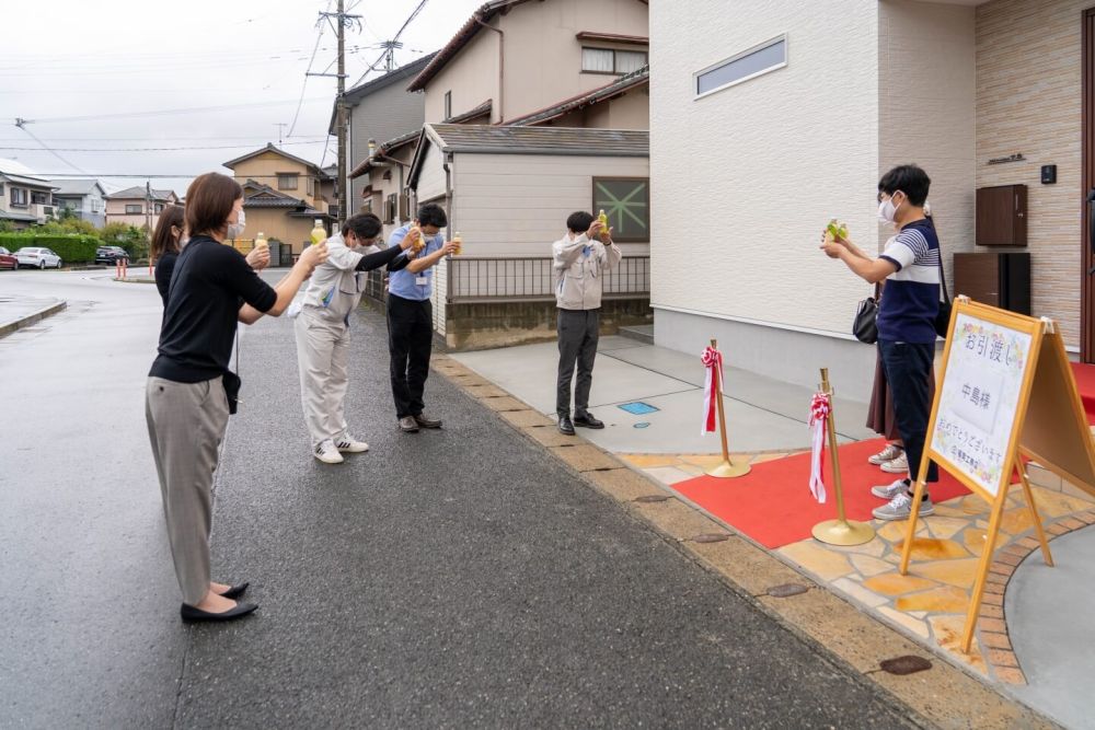 「糸島市二丈深江01」注文住宅現場リポート⑫【お引き渡し式】