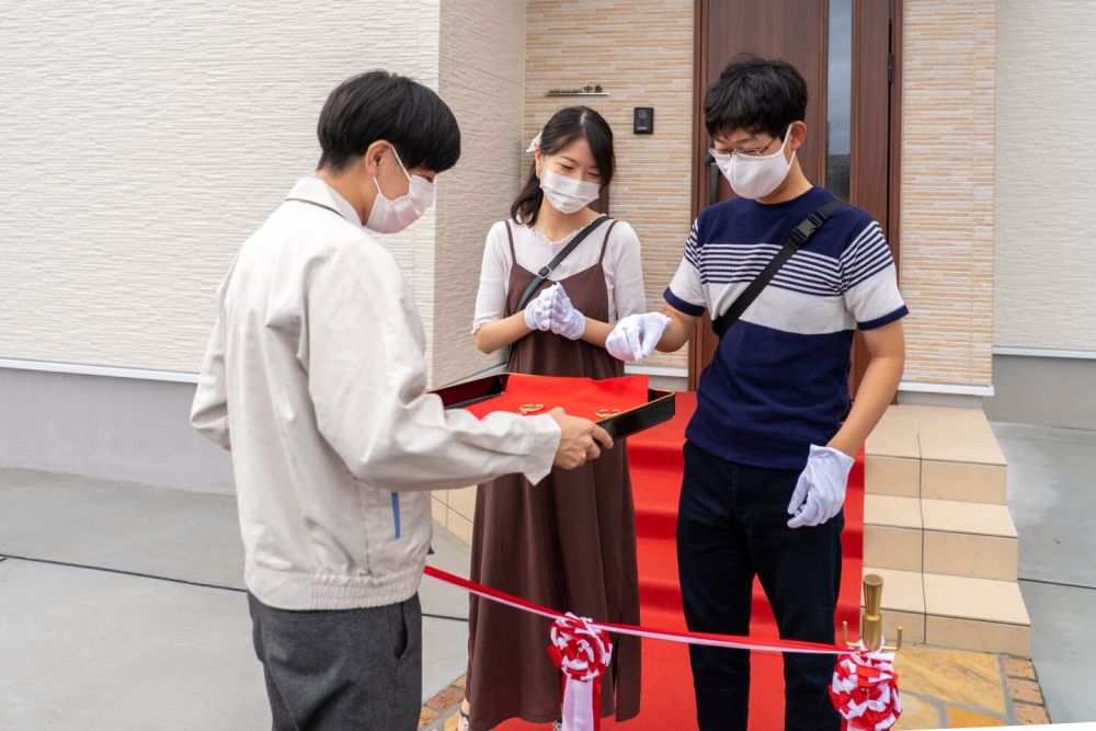 「糸島市二丈深江01」注文住宅現場リポート⑫【お引き渡し式】