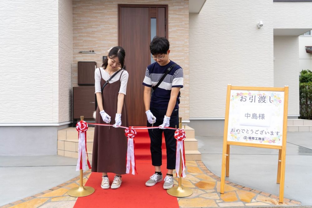 「糸島市二丈深江01」注文住宅現場リポート⑫【お引き渡し式】