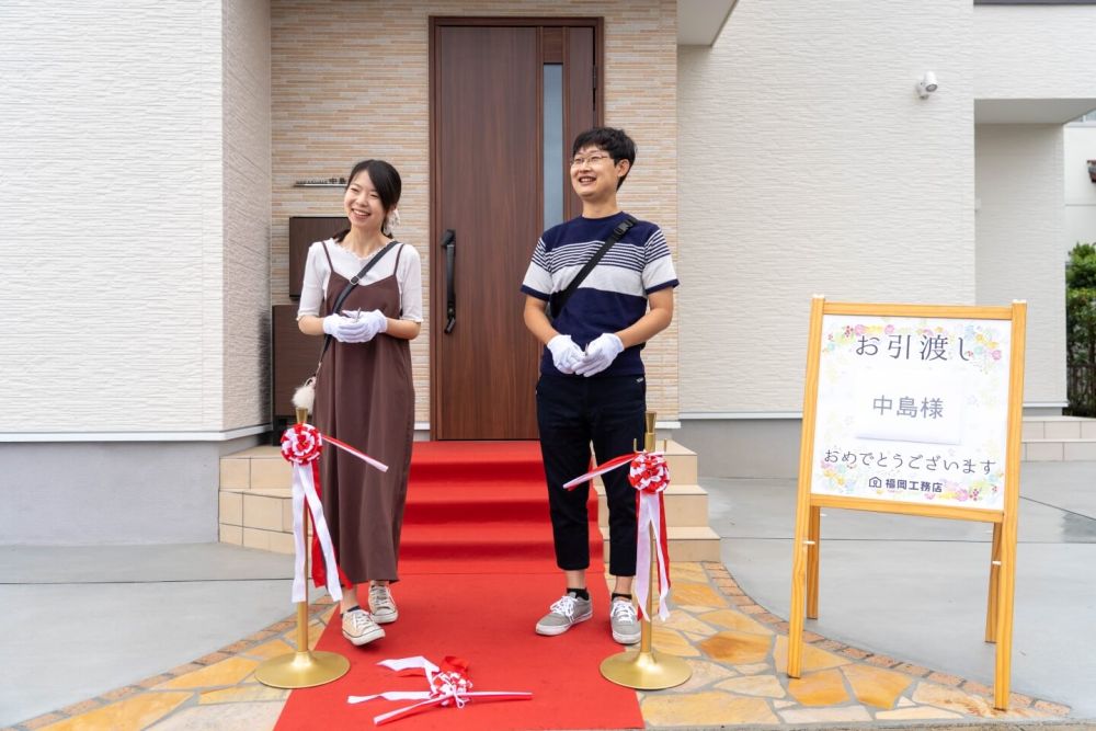 「糸島市二丈深江01」注文住宅現場リポート⑫【お引き渡し式】