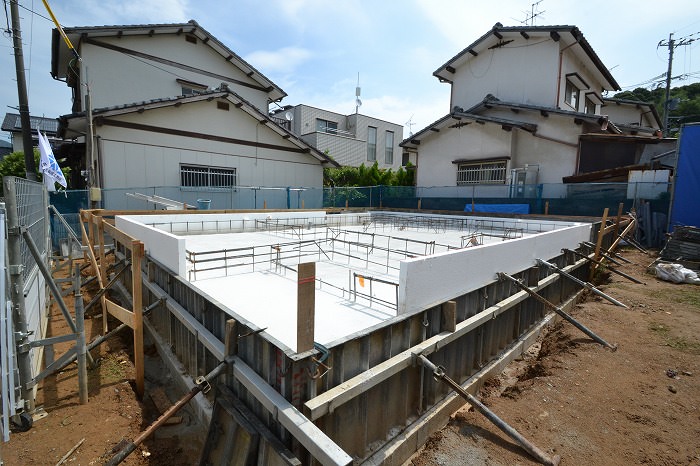 福岡市東区香椎01　注文住宅建築現場リポート②