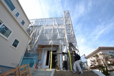 福岡市城南区南片江02　注文住宅建築現場リポート⑨