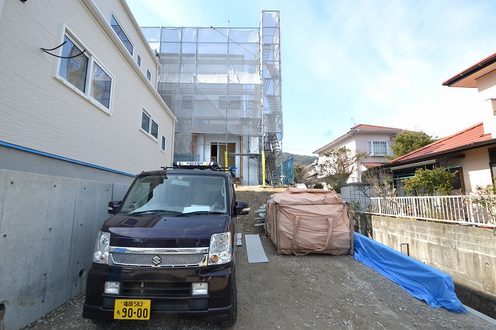 福岡市城南区南片江02　注文住宅建築現場リポート⑨