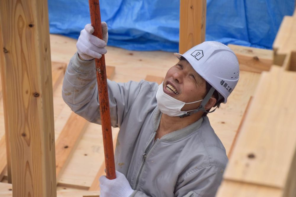 「福岡市城南区05」注文住宅現場リポート④【上棟式】