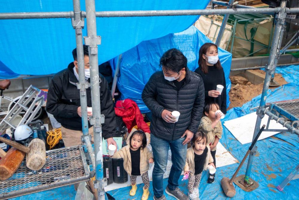 「福岡市城南区05」注文住宅現場リポート④【上棟式】