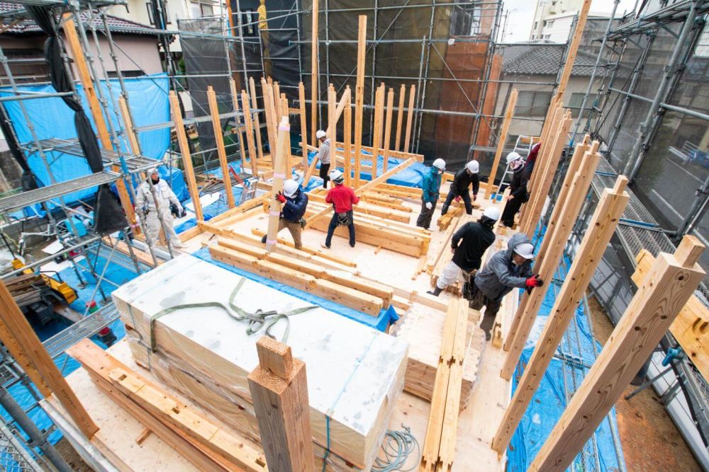 「福岡市城南区05」注文住宅現場リポート④【上棟式】