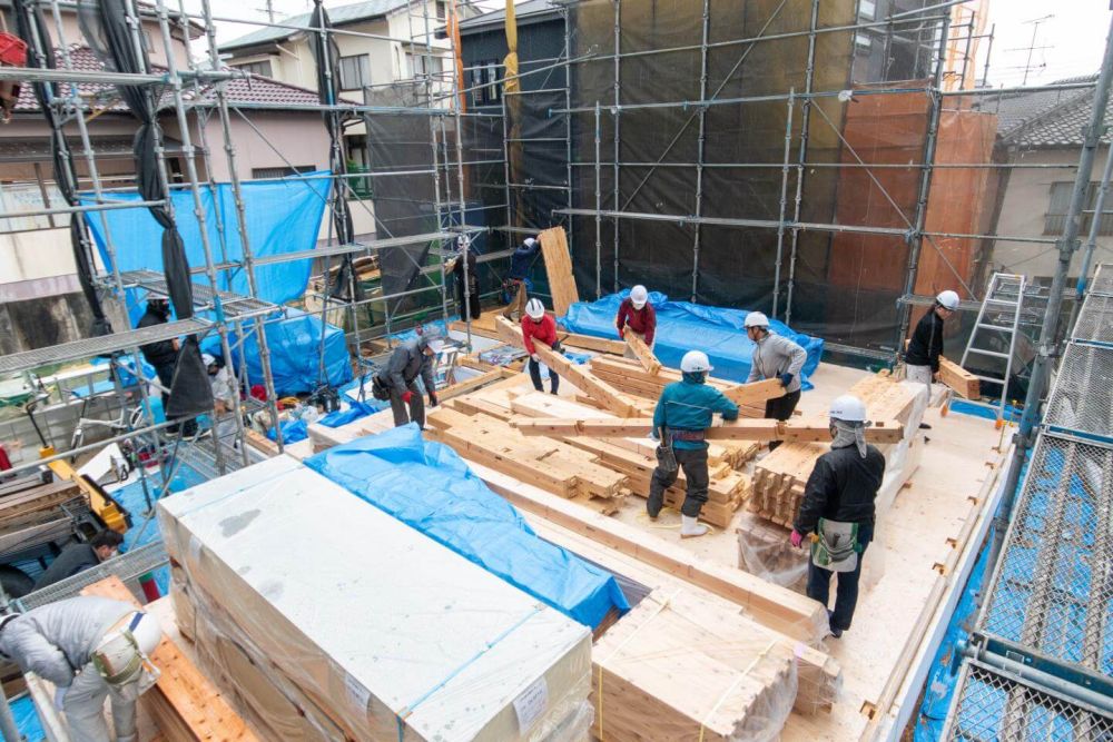 「福岡市城南区05」注文住宅現場リポート④【上棟式】