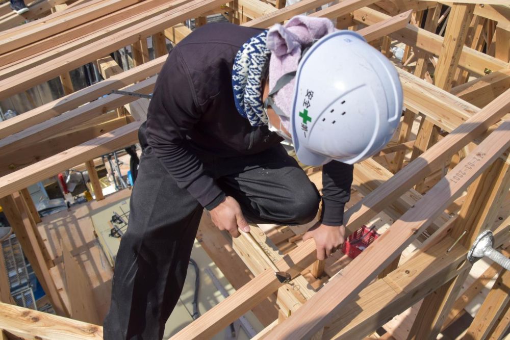 「福岡市城南区05」注文住宅現場リポート④【上棟式】