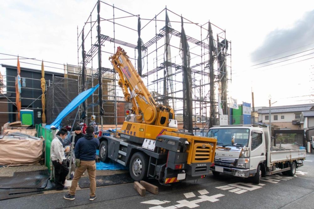 福岡市城南区05　注文住宅建築現場リポート④　～上棟式～