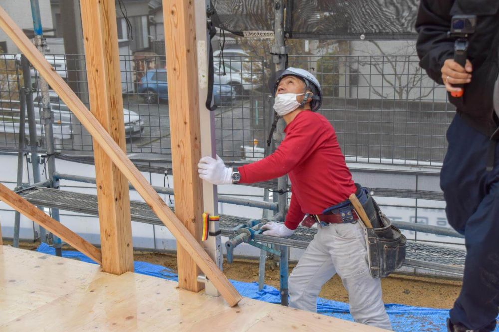 「福岡市城南区05」注文住宅現場リポート④【上棟式】