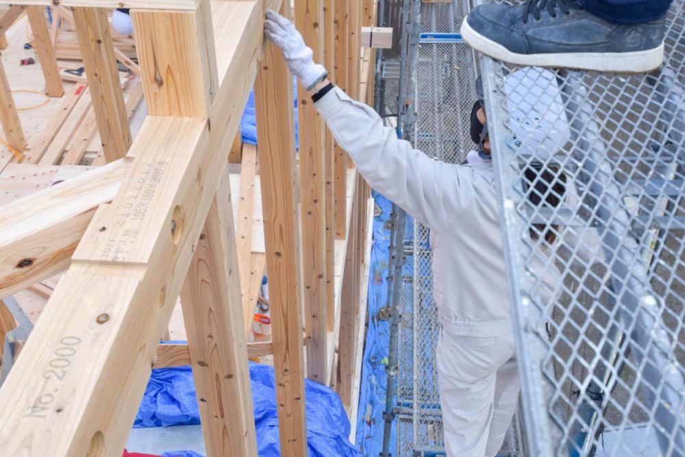 「福岡市城南区05」注文住宅現場リポート④【上棟式】
