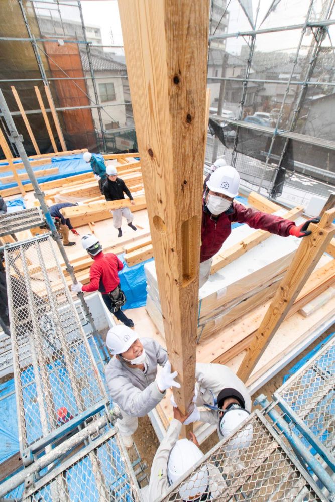 「福岡市城南区05」注文住宅現場リポート④【上棟式】