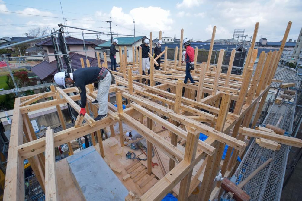 福岡市城南区05　注文住宅建築現場リポート④　～上棟式～