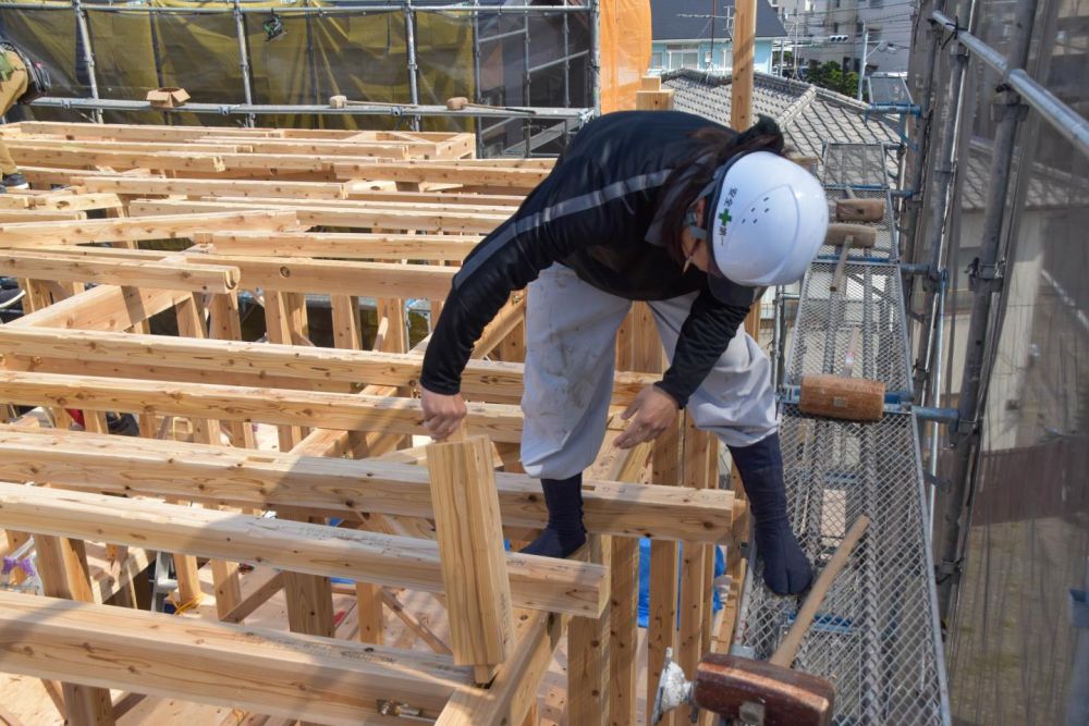 「福岡市城南区05」注文住宅現場リポート④【上棟式】
