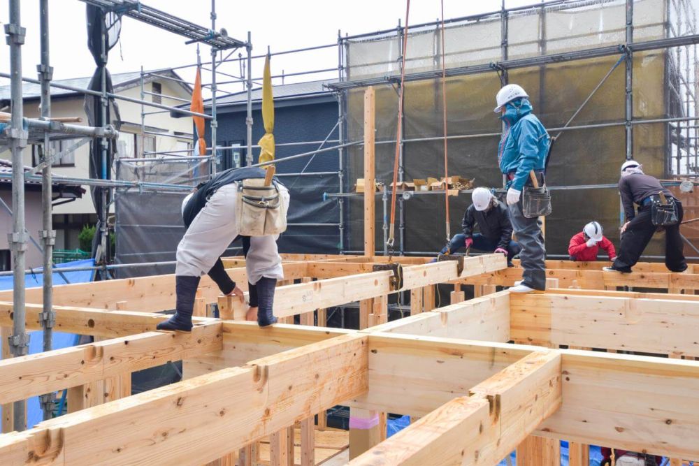 「福岡市城南区05」注文住宅現場リポート④【上棟式】