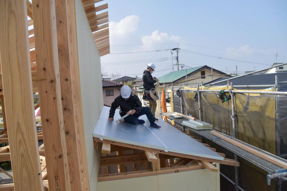 福岡市城南区05　注文住宅建築現場リポート④　～上棟式～