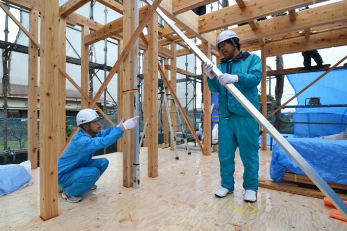 福岡県福津市宮司01　注文住宅建築現場リポート④　～上棟式～