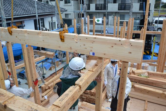 「福津市宮司01」注文住宅現場リポート④【上棟式】